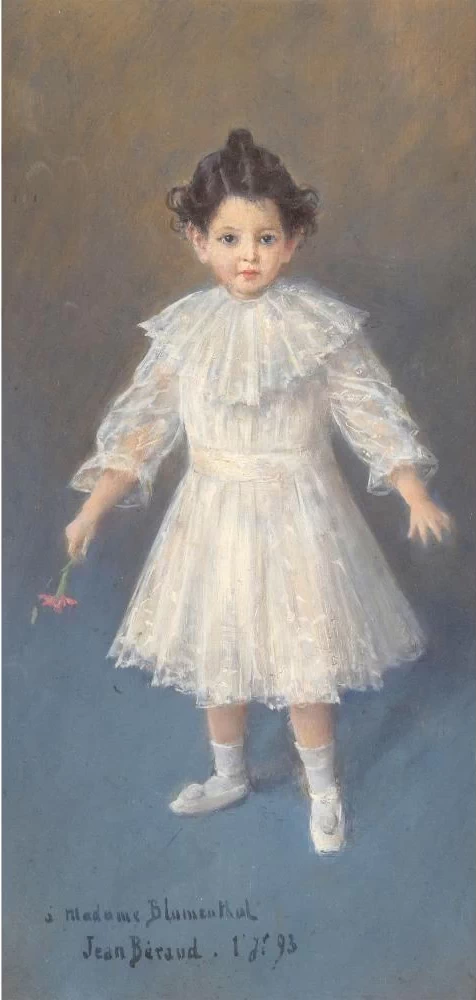 Ritratto di Jacques Blumenthal da bambino